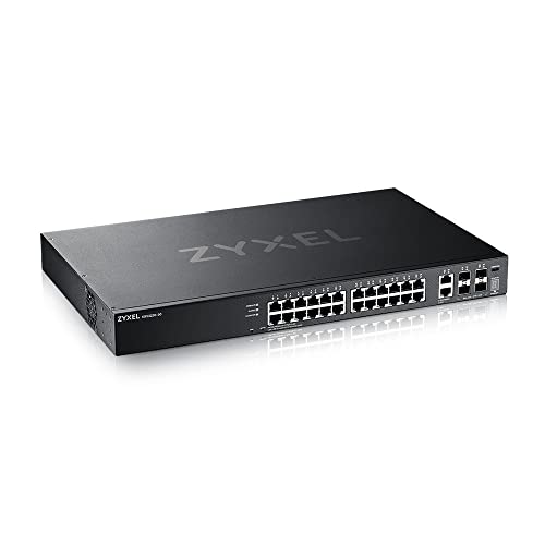 Image of Zyxel 24-Port Gigabit Switch | Nebula Cloud Managed /L3 Access | 6X 10G Uplink (2X Copper + 4X SFP+) [XGS2220-30]