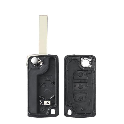 Remote Car Key Shell Remote Control Remote Control Remote Control Key Fob for Citroen C4 C5 C6 C8 Xsara Picasso for Peugeot 207 208 307 308 407 408 607 ASK 433MHZ CE0536/0523 (0536-HU83-ASK) - Image 3