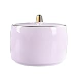 ULTRAWAVE Latas De Té Latas de cerámica for té, latas pequeñas for almacenar té, latas de Boca Ancha for té perfumado, té Negro, Productos Secos, latas Selladas Tarro para Guardar Té(D)