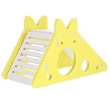 BESPORTBLE Hamsterhaus Mit Leiter Multifunktionales Versteck Für Kleine Haustiere Schlaf Und Spielstätte Für Hamster Und Andere Nagetiere Sicheres Und Lustiges Zubehör Für Käfige