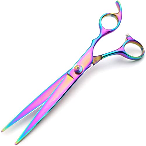 Tijeras Peluquería Profesional de 17 cm,Peluquería Tijeras de Adelgazamiento Peluquería Herramientas de Peinado,para Cortar el Cabello,Tijeras de Peluquero para Hombres, Mujeres y Niños -Estilo 1
