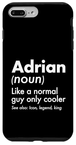 Adrian Like A Normal Guy Only Cooler Legend King �t�@�[�X�g�l�[�� �X�}�z�P�[�X iPhone 7 Plus/8 Plus �p