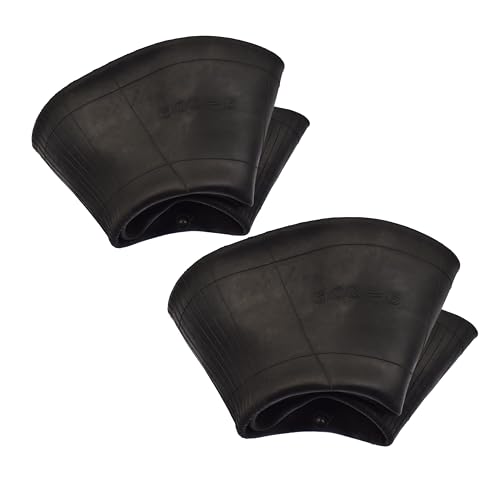 2x Luftschlauch Aufsitzmäher 15x6.00-6 Reifenschlauch mit gerades Ventil kompatibel mit diverse Aufsitzmäher Rasentraktor