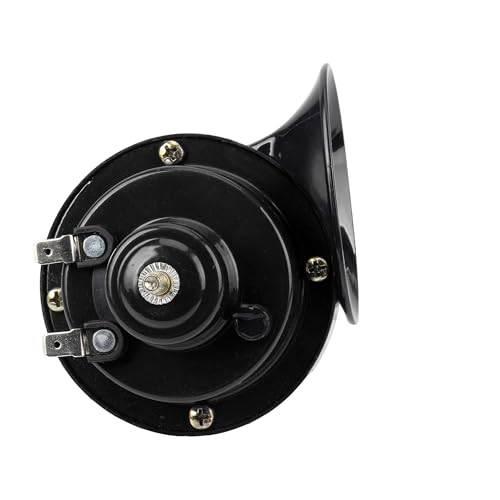 Bocina de aire tipo caracol de 12V y 24V potente para moto y SUV 2