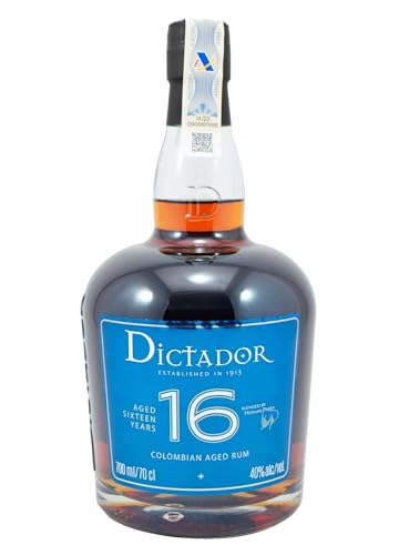 Dictador 16 Years Old COLOMBIAN AGED Rum 40% Vol. 0,7l