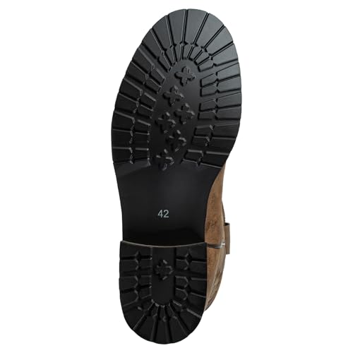 J's.o.l.e Men's Western Boots Round Toe Cowboy Boots for Men with Classic Embroidery Pull on Western Work Boots4