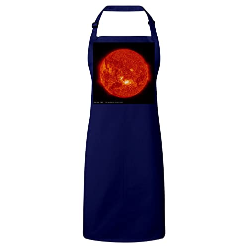Tablier cuisine premium navy anti-taches pour cuisiner proprement sans salissure