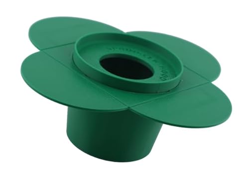 Genérico 2 Unidades de Protector Innovador SprinklerHood para Aspersores de Césped, Material Resistente, Verde