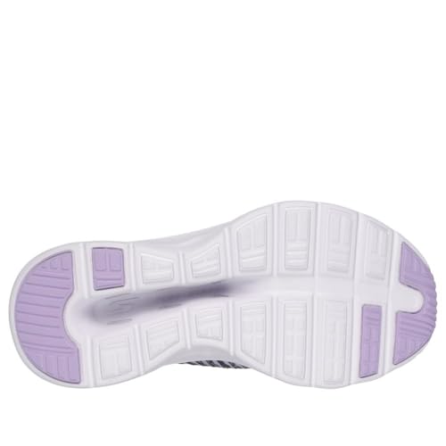 Skechers Women's Go Walk Glide Step 2.0 Venus Hands Free Slip-Ins Sneaker, Charcoal/Lavender, 8.5