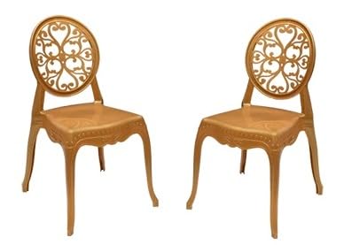 ITALICA Regal 2101 Event/Wedding/Garden/Dining Armless Chair (Gold)-picture-32