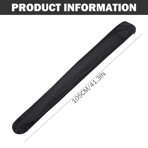 Estuche para espada largo de 41" con cremallera reforzada y correa de hombro para artes marciales 2