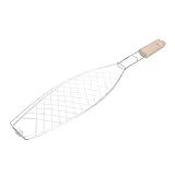 Ligero: ideal para asar grandes pescados enteros, carnes, vegetales, mariscos con superficie antiadherente, fácil de limpiar, apto para lavavajillas.