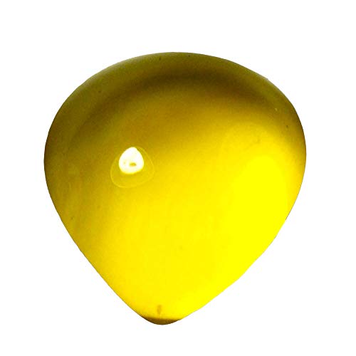 Cœur Jaune citrine naturelle à offrir comme symbole d'affection et d'énergie