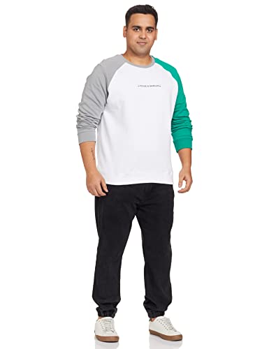 Image of Amazon Brand - Symbol Men's Cotton Blend Hooded Neck Regular Fit Sweatshirt