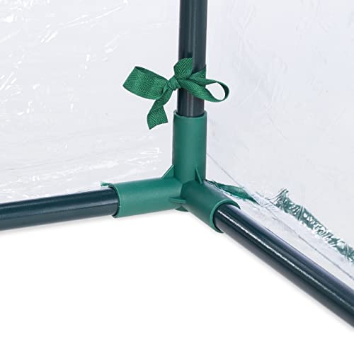 Outsunny Gewächshaus Treibhaus Tomatenhaus Frühbeet 120x60x60 cm Grün 6 Outsunny Gewächshaus Treibhaus Tomatenhaus Frühbeet 120x60x60 cm Grün – Bild 6