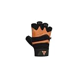 RDX S15 Trainingshandschuhe Gym Gloves, Tan, M