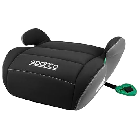 Sparco Black and Grey Child Car Booster Seat Cover