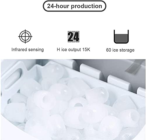 Dispensador de agua portátil con máquina de hielo 15Kg/24H miniatura 4
