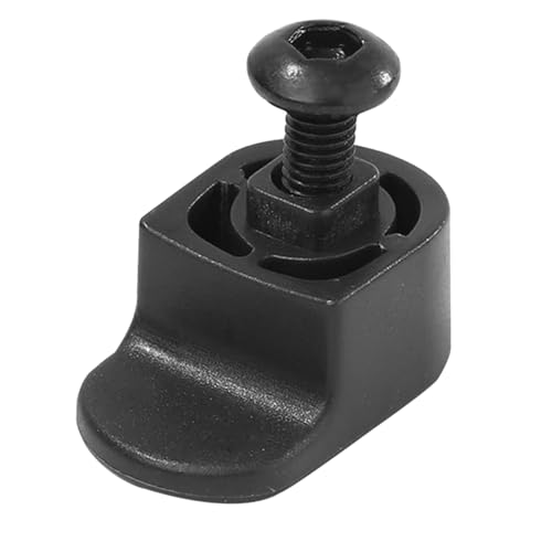Genérico Gancho para Guardabarros De Scooter - Gancho Duradero Abs + PP De 3x1,7x1,4 Cm, Portátil, Amplia Compatibilidad, Instalación Segura Y Fácil | Accesorio Scooter Eléctrico para Seguridad Y
