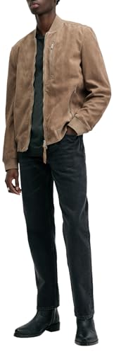 Men's Kemble Suede Bomber Jacket3