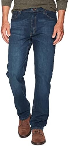 Wrangler Authentics Men's Classic 5-Pocket Regular Fit Jean, Twilight Flex, 38W x 34L