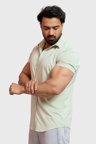 Image of FUAARK Mens Slim Fit Breathable, Lightweight & Stretchable Shirt for Casual wear