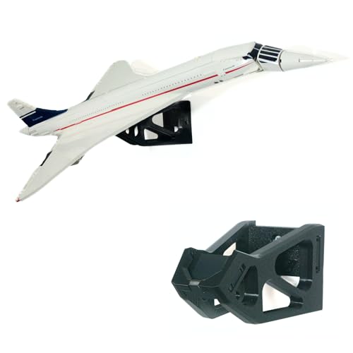 Wall Mounting Bracket for Lego Icons Concorde (10318) – Secure & Angled Display Bracket, Space-Saving Mounting, Easy Installation