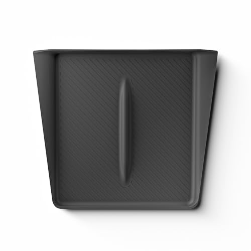 SMABEE Center Console Wireless Charging Pad for Tesla Model Y Juniper 2025 New Silicone Mat Wireless Charger Mat for Model Y Accessories Black