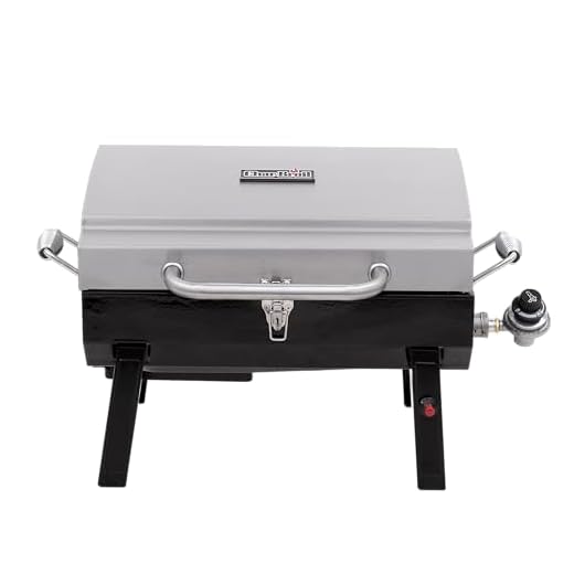 Char-Broil Stainless Steel Portable Liquid Propane Gas Grill