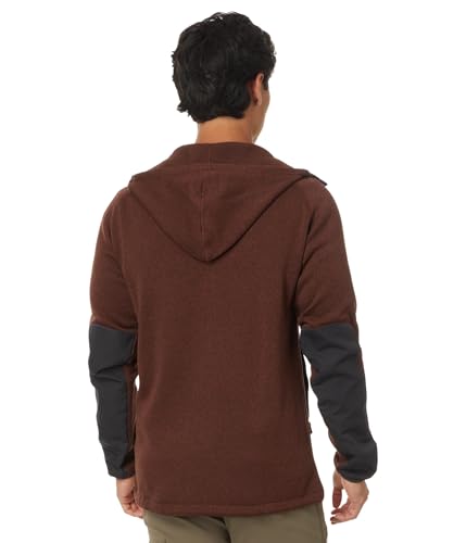 Fjällräven Herren Övik Fleece Hoodie Jacke, Autumn Leaf, M