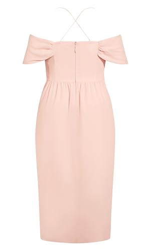 Image of City Chic Women's Plus Size Dress - Entwine Maxi