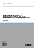 Bürgerbewegungen auf dem Weg in die Regierungsverantwortung 1969-1989 - Von der Bürgerbewegung zur 'Volkspartei' Bündnis 90/Die Grünen
