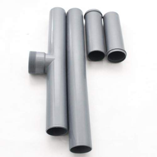 NEW WARE® PVC 2-Way Bottle Trap Set with Sink Coupling - Ideal for Bathroom and Kitchen Sinks