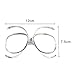 Floralby Goggles Insert Frame Sunglasses Adapter Myopia Inline Frame Myope Friendly Transparent