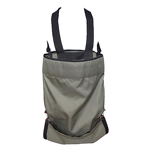 CIYODO 1PC Fruit Picking Apron Oxford Cloth Harvest Apron with Shoulder Strap Stain Resistant Design for Comfortable Wear for Collecting Apples Berries and More