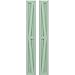 Ekena Millwork ARW102BF207X63SGH Americraft Exterior Real Wood Two Equal Panel Framed Board-n-Batten Shutters w/Double Z-Bar (Per Pair), 7"W x 63"H, Seaglass