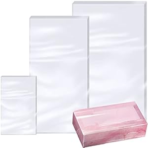 Outus 300 Stück POF Schrumpffolienbeutel Set