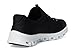 Skechers Glide-Step-Resilience Sneaker, Black-White, 8 W