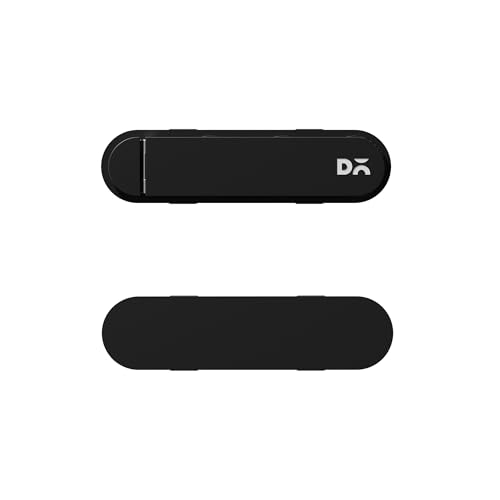 Image of DailyObjects Stack Phone Kickstand /Phone Stand /Mobile Holder, Vertical and Horizontal Stand, Adjustable Angle, Compatible with iPhone - Carbon Black