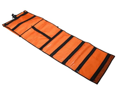 Borsa per traumi medici arancione borsa multiuso per primo soccorso vuota pieghevole organizer per esterni campeggio lavoro scuola casa viaggi pronto kit di