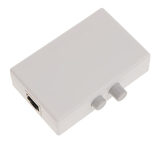 Image of MT-Viki 2 Ports AB Manual Network Sharing Switch Box 100 Mbps 2 in 1 Out