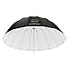Glow Easy Lock Large Deep White Fiberglass Umbrella (51