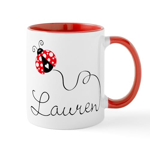 CafePress Ladybug Lauren Mugs 11 oz (325 ml) Ceramic Coffee Mug