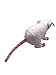 Onwomania Peluche Peluche Peluche Animal Rata ratón Blanco roedor 31 cm Imagen de Onwomania Peluche Peluche Peluche Animal Rata ratón Blanco roedor 31 cm