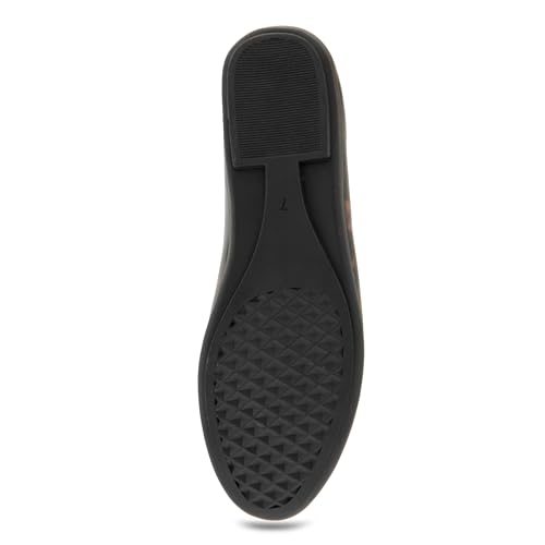 Aerosoles Women's Homebet Ballet Flat, Java Tortoise Patent, 94