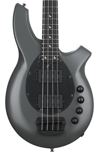 Ernie Ball Music Man Bongo 4HH Electric Bass Guitar - Titan Gray