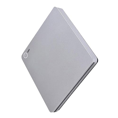 Mipcase 1set Type-c External DVD Burner Dual Interface USB Compatibility Lightweight Design for Home Office Use Silver