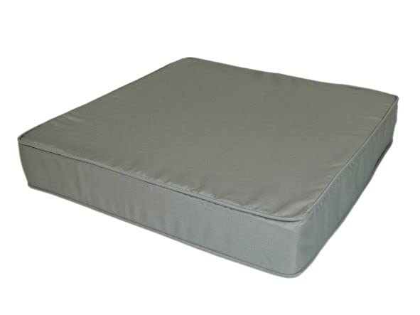 Li-Lo Rattan Garden Chair Seat Cushion Pad Outdoor Patio Furniture Replacement (Grey) 50 x 50 x 8cm