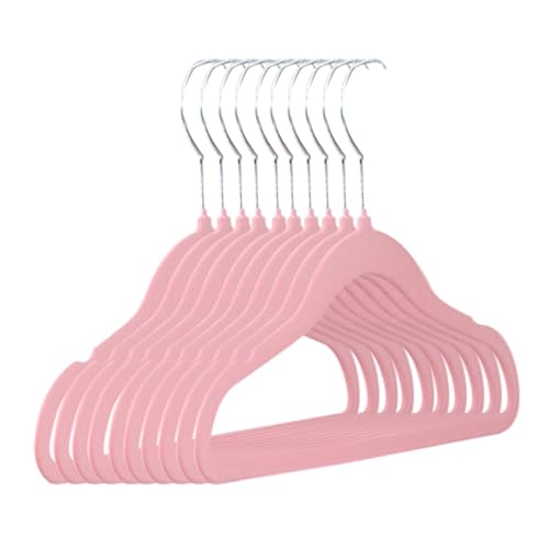 Perchas Bebe Terciopelo Rosa Marca Generic