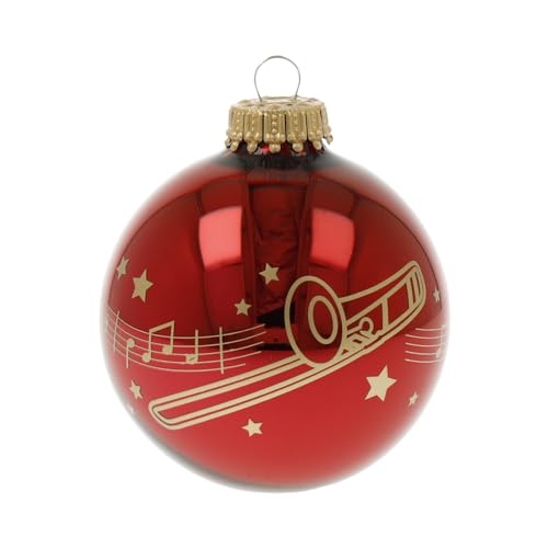Weihnachtskugel Kling Glöckchen mit Instrument - Schönes Geschenk für Musiker (Posaune) Weihnachtskugel Kling Glöckchen mit Instrument - Schönes Geschenk für Musiker (Posaune)